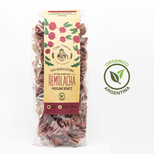 Fideos integrales con REMOLACHA