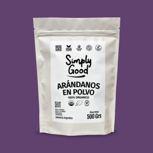 Polvo de arándanos 500grs