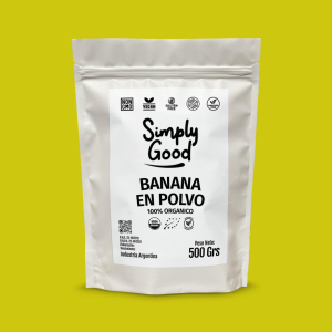 Polvo de banana 500grs