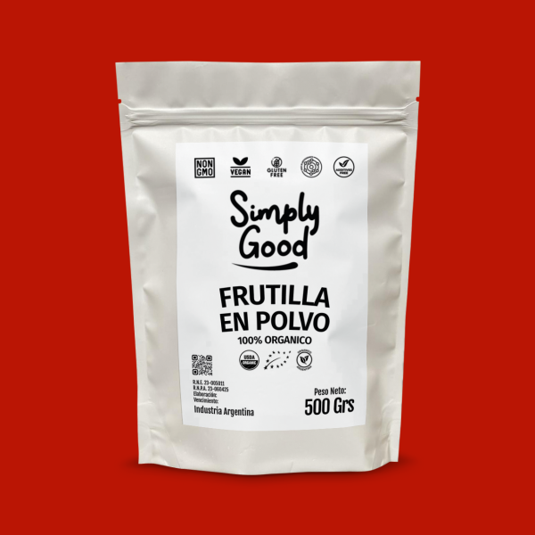 Polvo de Frutilla 500grs
